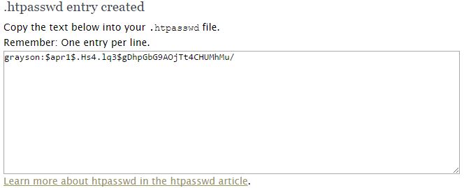 htpassword generator login final