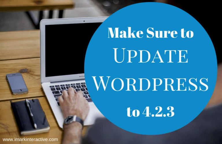 Make Sure to Upgrade to WordPress 4.2.3