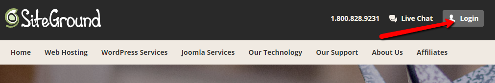SiteGround Login