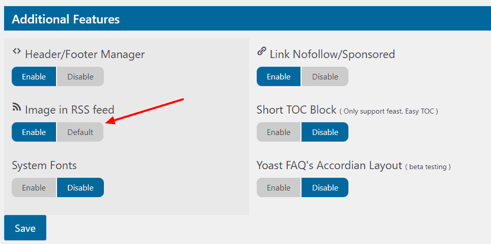 image in rss feed