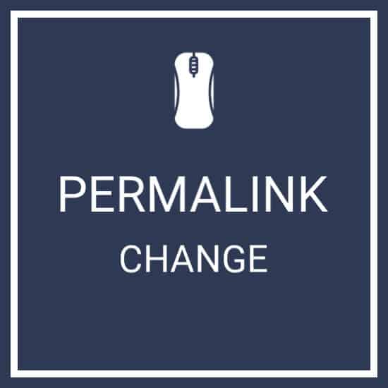 Permalink Change