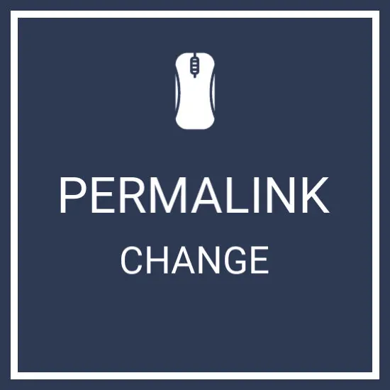 Permalink Change Service